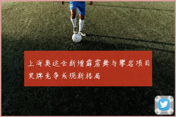 上海奥运会新增霹雳舞与攀岩项目奖牌竞争或现新格局
